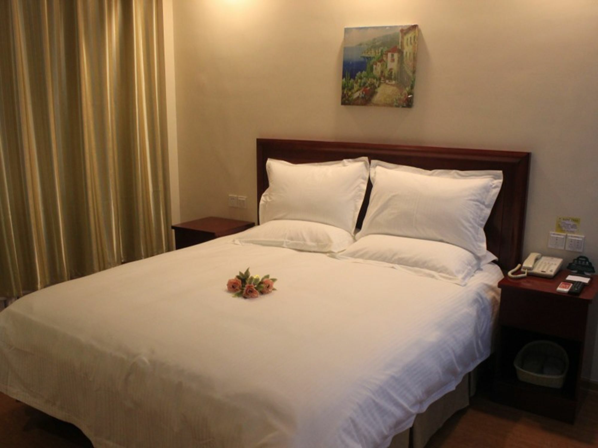Greentree Inn Shandong Jining Qufu East Jingxuan Road Sankong Express Hotel Экстерьер фото