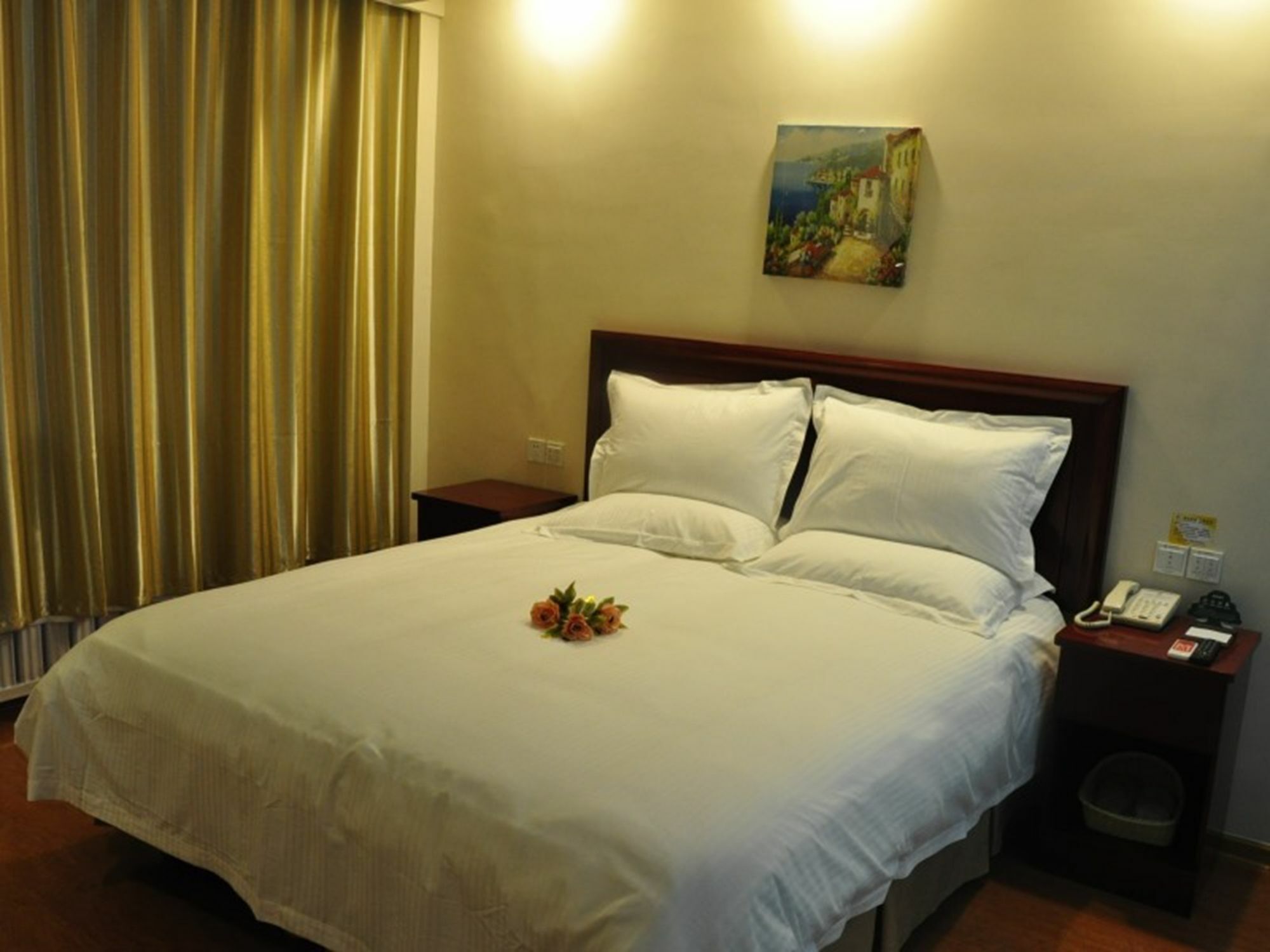 Greentree Inn Shandong Jining Qufu East Jingxuan Road Sankong Express Hotel Экстерьер фото