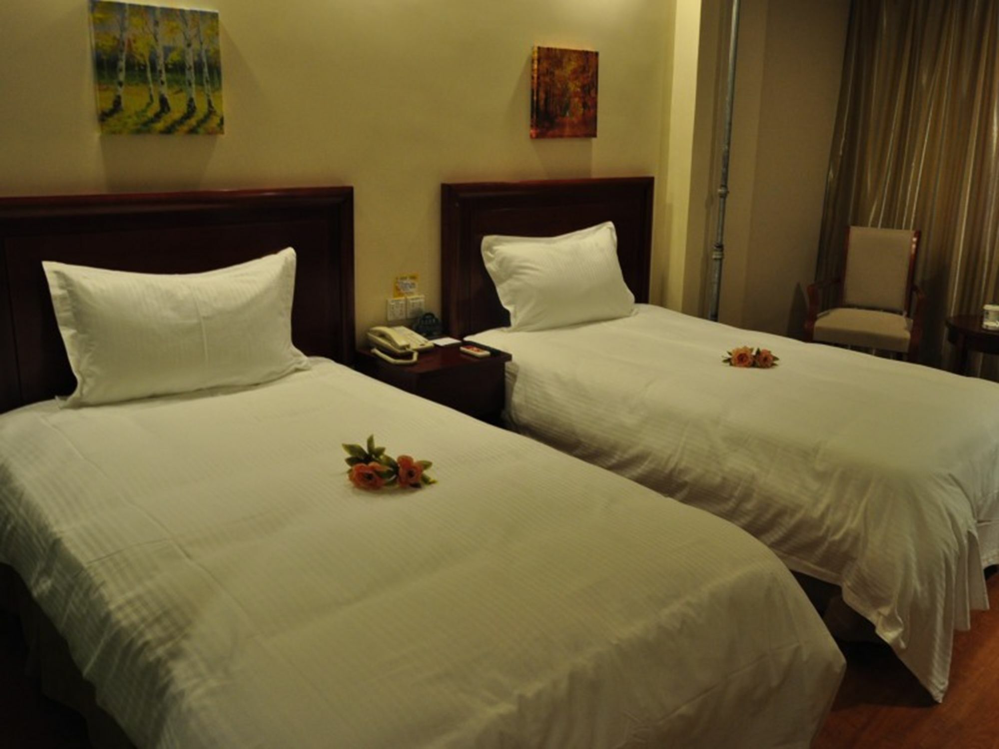 Greentree Inn Shandong Jining Qufu East Jingxuan Road Sankong Express Hotel Экстерьер фото